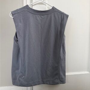 Athleta Charcoal Muscle Tee